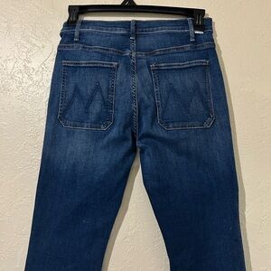 MOTHER Patch Pocket Insider Flood Jeans